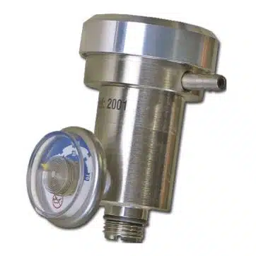 BW Demand Flow Regulator for Screw Mounted Valve of Disposable Cylinders
