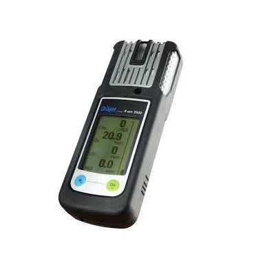Drager X-am 2500 Gas Detector, O2, CO & H2S