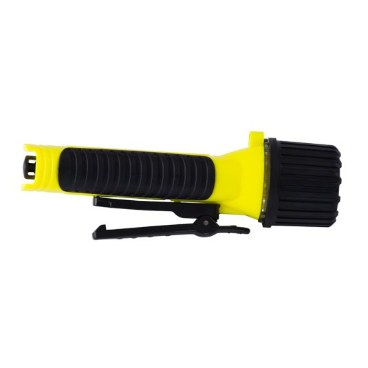 Unilite FL4 Hand Torch (Faced Flat / To The Side w/ Clip Pointed Down)