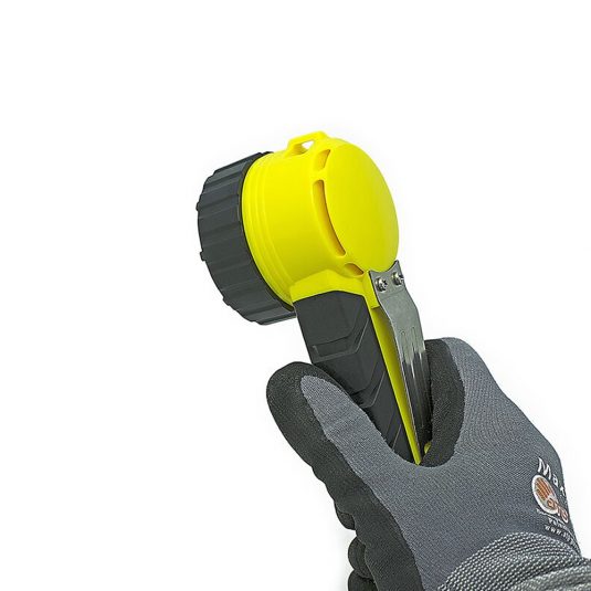 Hand Holding Unilite RA2 Zone Hand Right Angle Torch