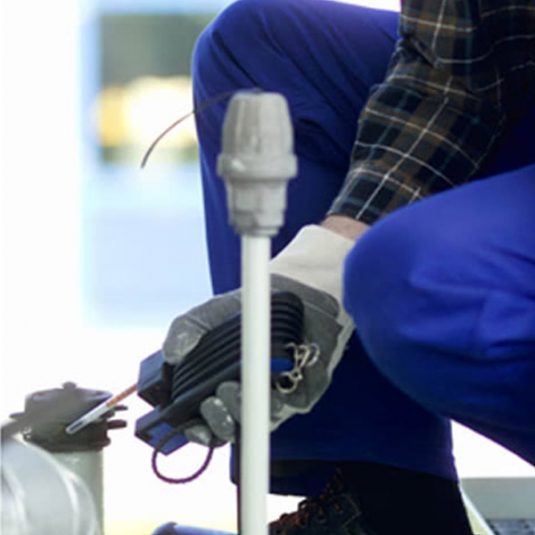 Zoomed In Image Of Worker Using Drager Short Term Tubes