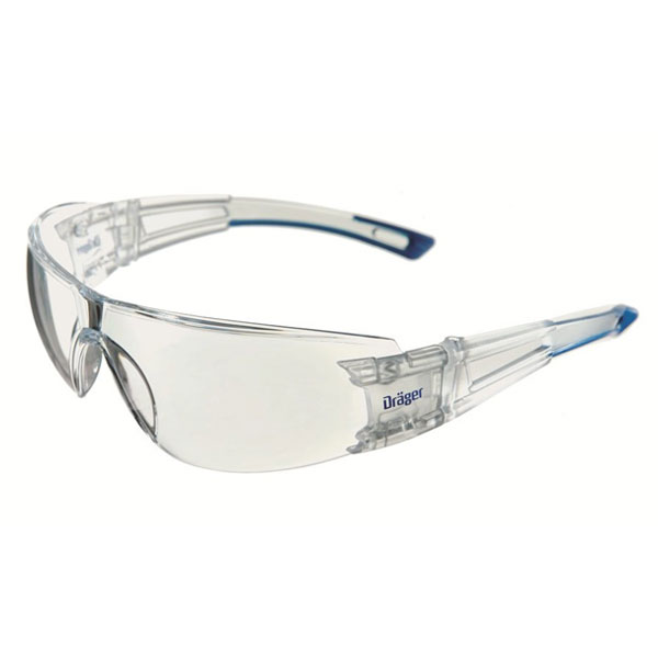 Dräger X-Pect Protective Sunglasses - Transparent w/ Brown Tint