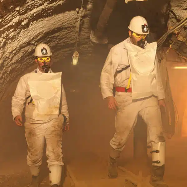 Site Workers Using Drager Oxy 3000 Breathing Apparatus