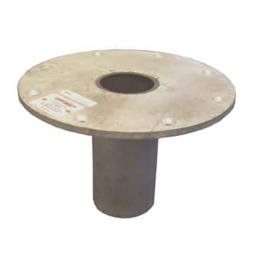 Abtech Safety Davit Flush Floor Mount for Set Concrete (30021)