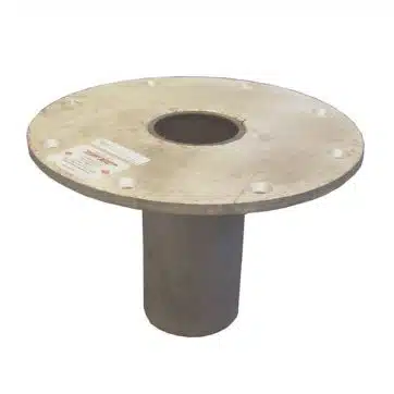 Abtech Safety Davit Flush Floor Mount for Set Concrete (30021)