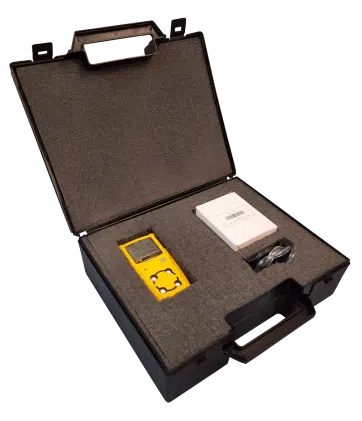 Gas monitor carry case