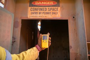 Bw Clip gas detector in use