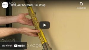 Antibacterial Rail Wrap
