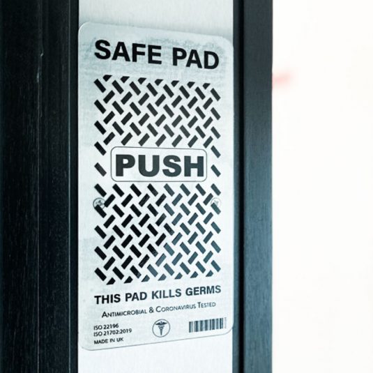 CLEAR Antibacterial Push Pad