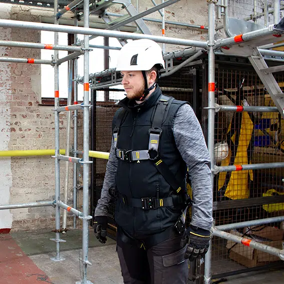 RGH6 work positioning safety harness being worn at a training course