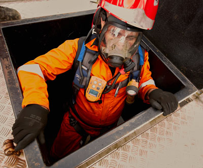 T4x being used in a confined space