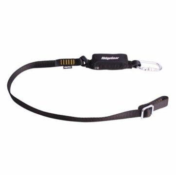 RGL13 Single Leg Adjustable Webbing Lanyard & Shock