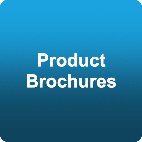 Product brochure plate