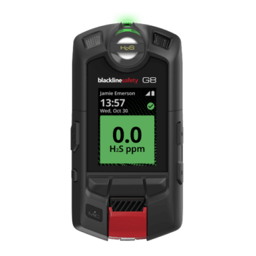 Blackline Safety G8 Single Gas Detector H2S Front Image