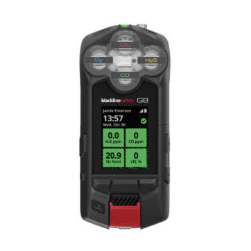Blackline Safety G8 pumped multi gas detector front image