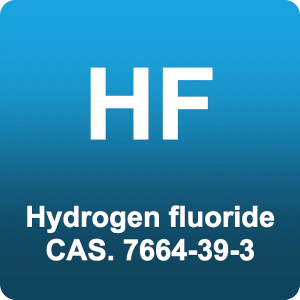 Gas plate Hydrogen fluoride