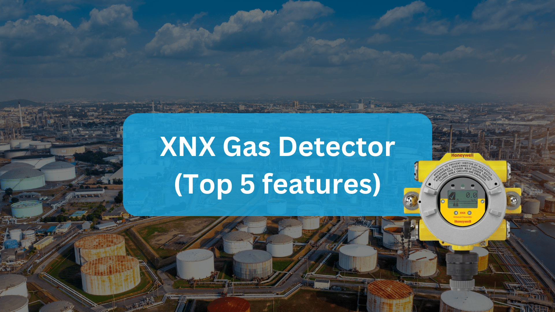XNX Gas Detector (Top 5 features)