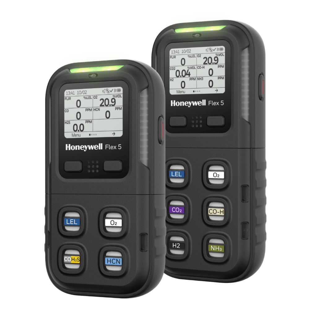flex 5 honeywell multi gas detector